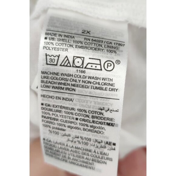 New Old Navy Eyelet Skirt/ matching Tank Size 2x - Picture 5 of 10